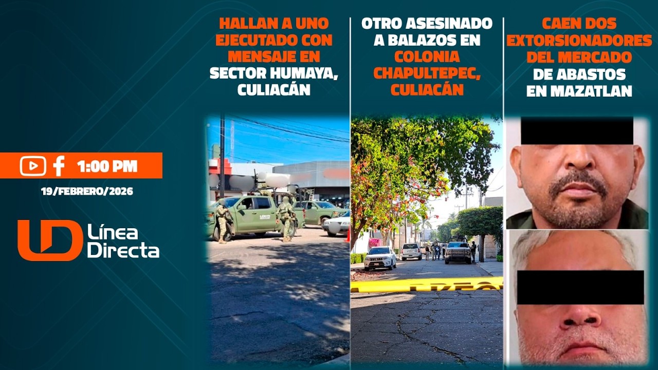 Hallan a uno ejecutado con mensaje en sector Humaya, Culiacán