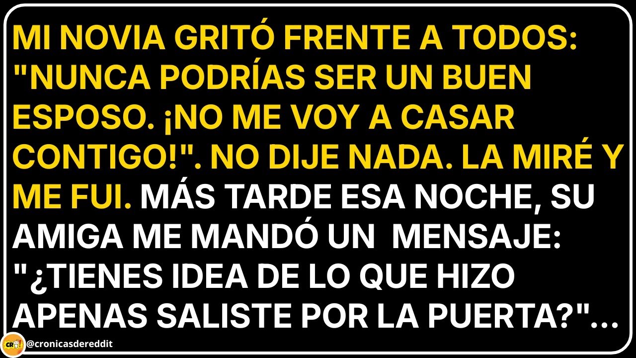 Ella dijo: 