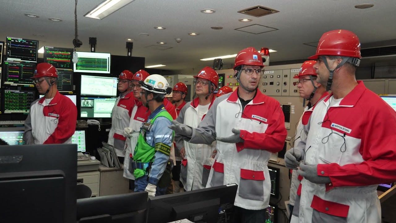 U. S. Steel technical team visits Nippon Steel Corporation facilities in Japan