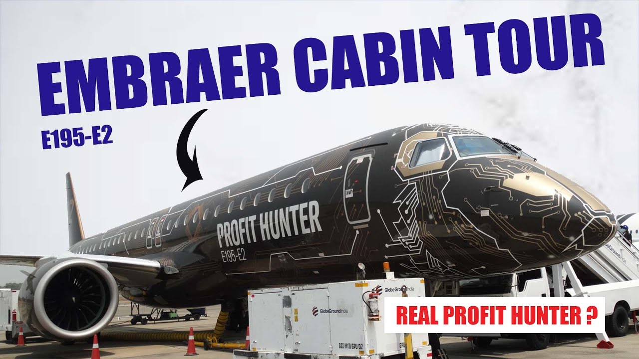 Эксклюзивный тур на борту демонстрационного самолета EMBRAER E195-E2.