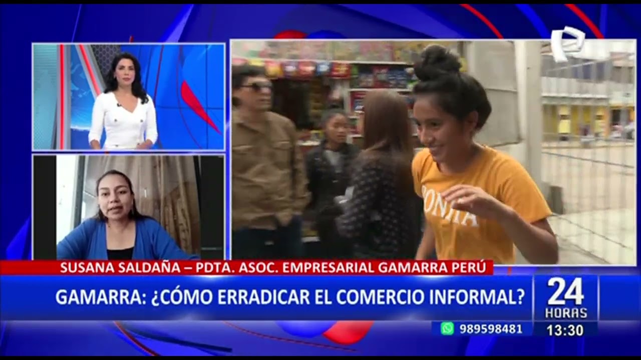 Gamarra: cobro de cupos a trabajadores informales ha incrementado en diciembre