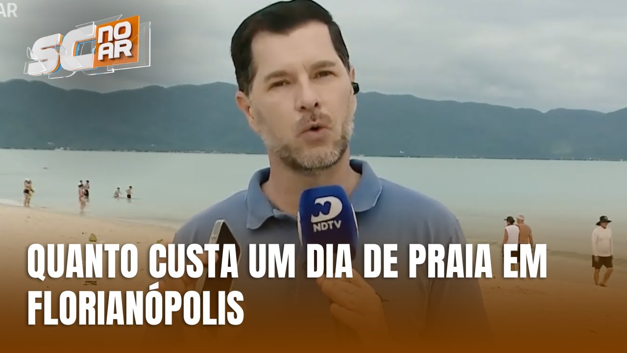 Preço médio de um dia de praia no Norte da Ilha de Florianópolis chega a R$ 378