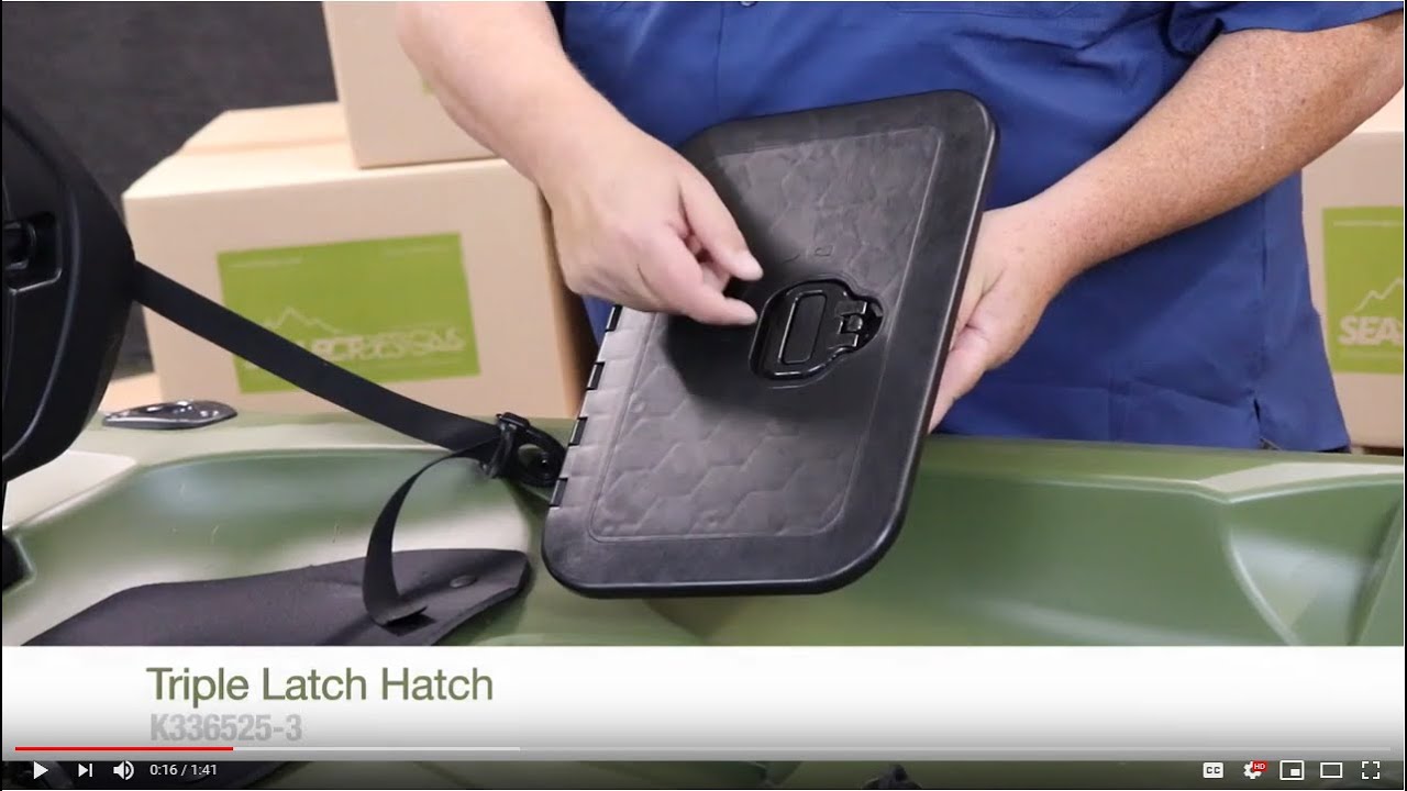 Triple Latch Hatch by Sea-Lect Designs