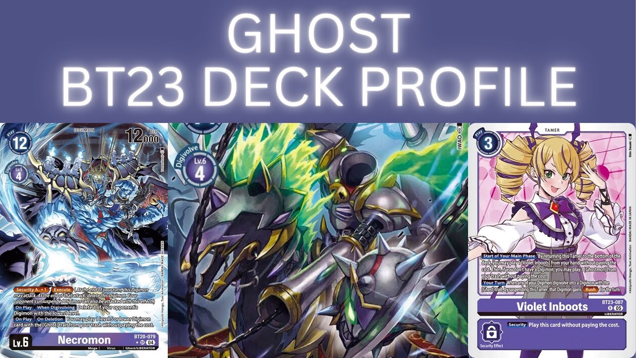 Time To Reap What You Sow! Digimon TCG Ghost BT23 Format Deck Profile