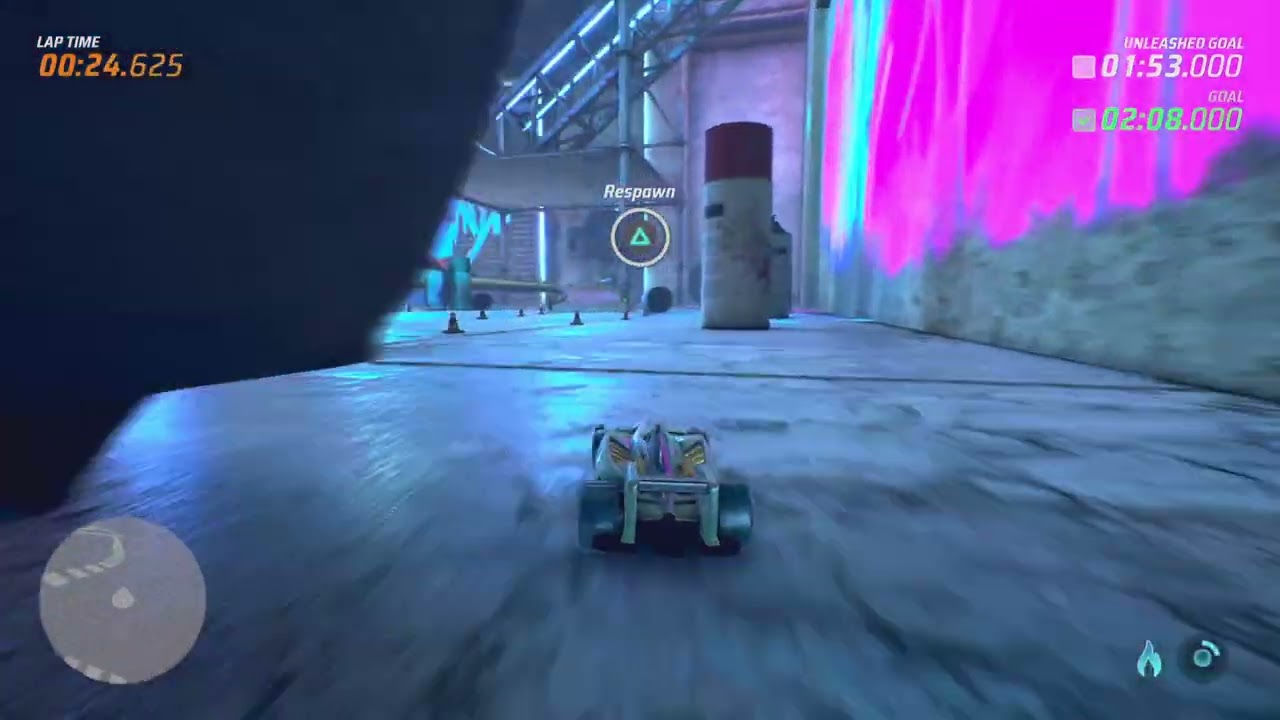 HOT WHEELS UNLEASHED: Hidden from view shortcut time attack goal