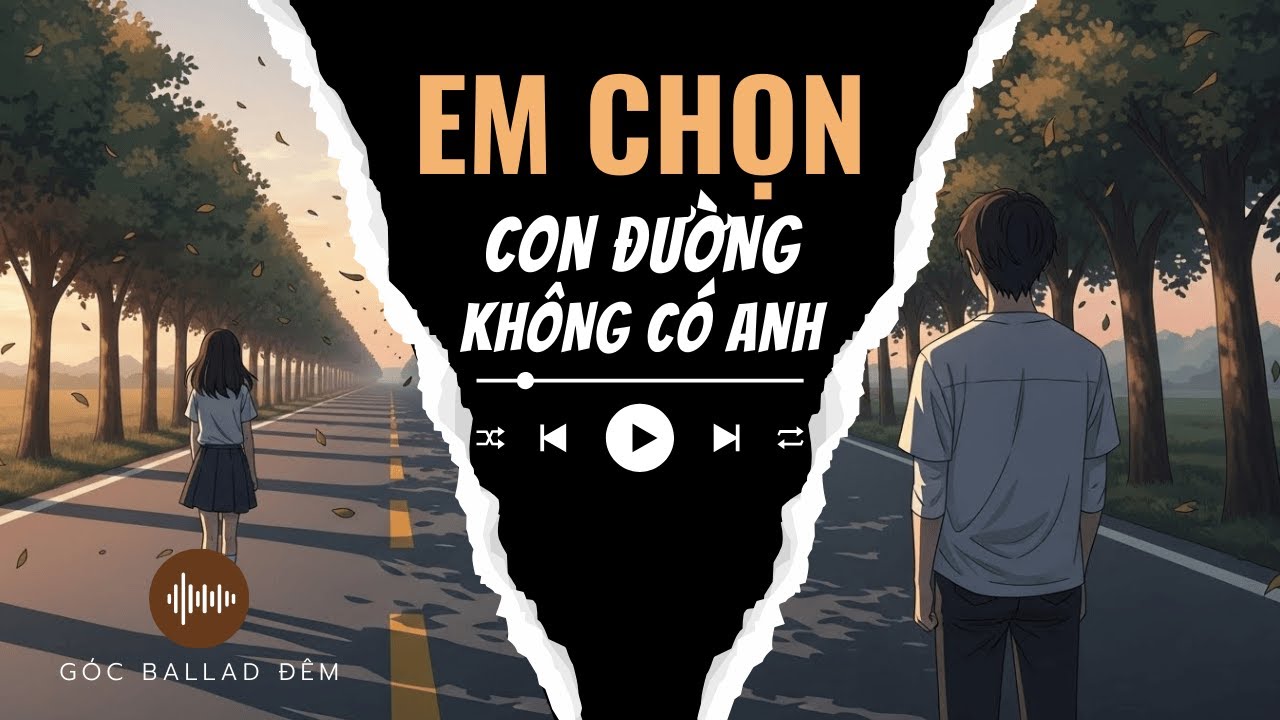 Em Chọn Con Đường Không Có Anh | Nhạc Ballad Việt Chấp Nhận Nghe Lúc Đêm
