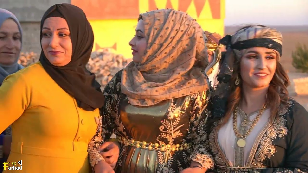 حفلة بشار ومروى (بكوباني) افراح اهالي قرية كاروز صغير 