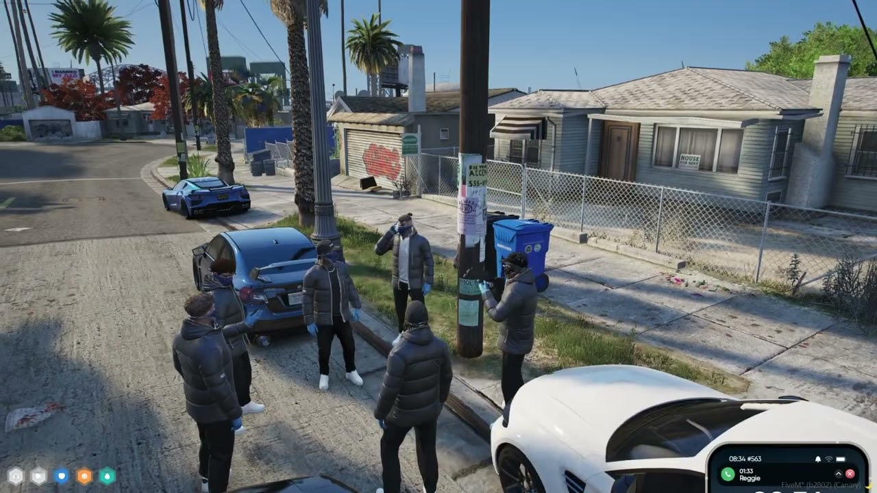 Джон звонит Реджи по поводу конфликта между поместьем и Аидом | NOPIXEL 4.0 GTA RP