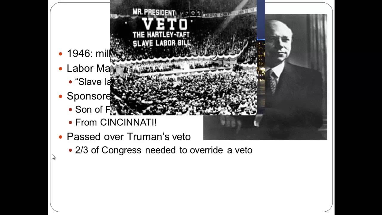 APUSH Review: The Taft Hartley Act