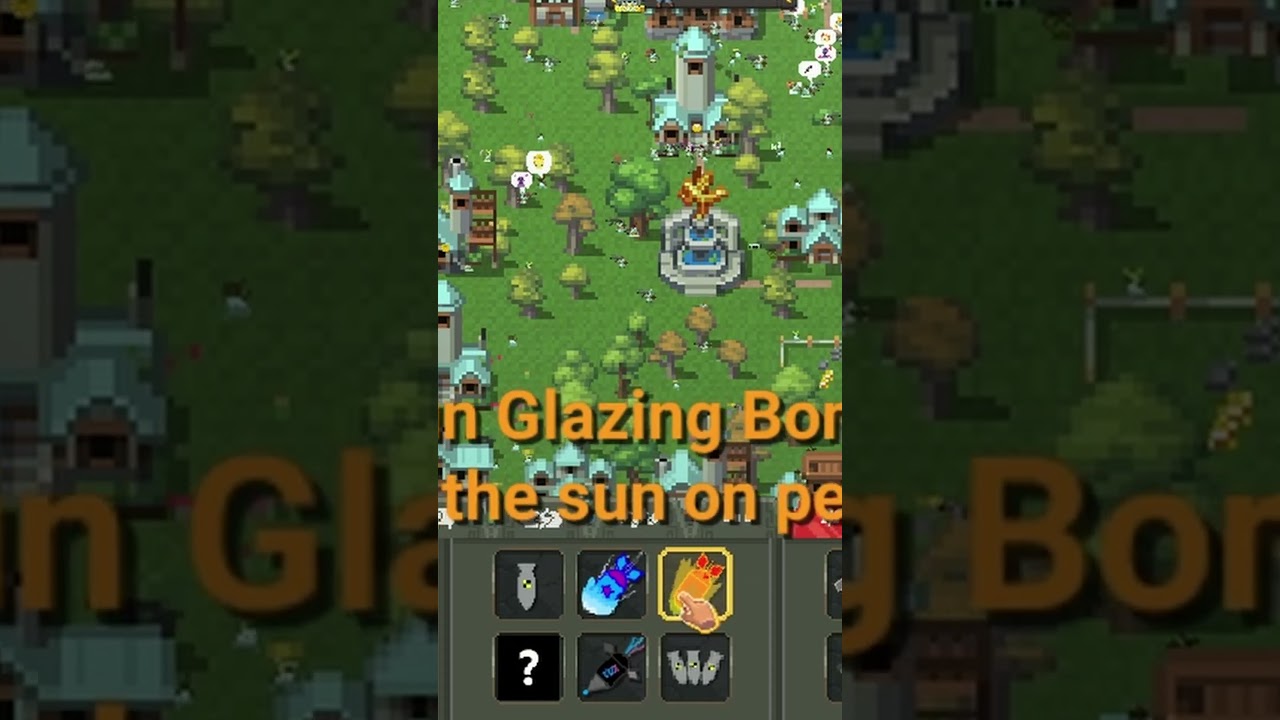 What HAPPENS if you drop a SUN NUKE on a city in Worldbox #worldbox