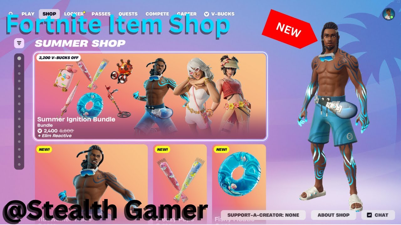 *NEW* SUMMER IGNITION BUNDLE! Fortnite Item Shop Today! July 30th, 2025 (Fortnite Chapter 6)