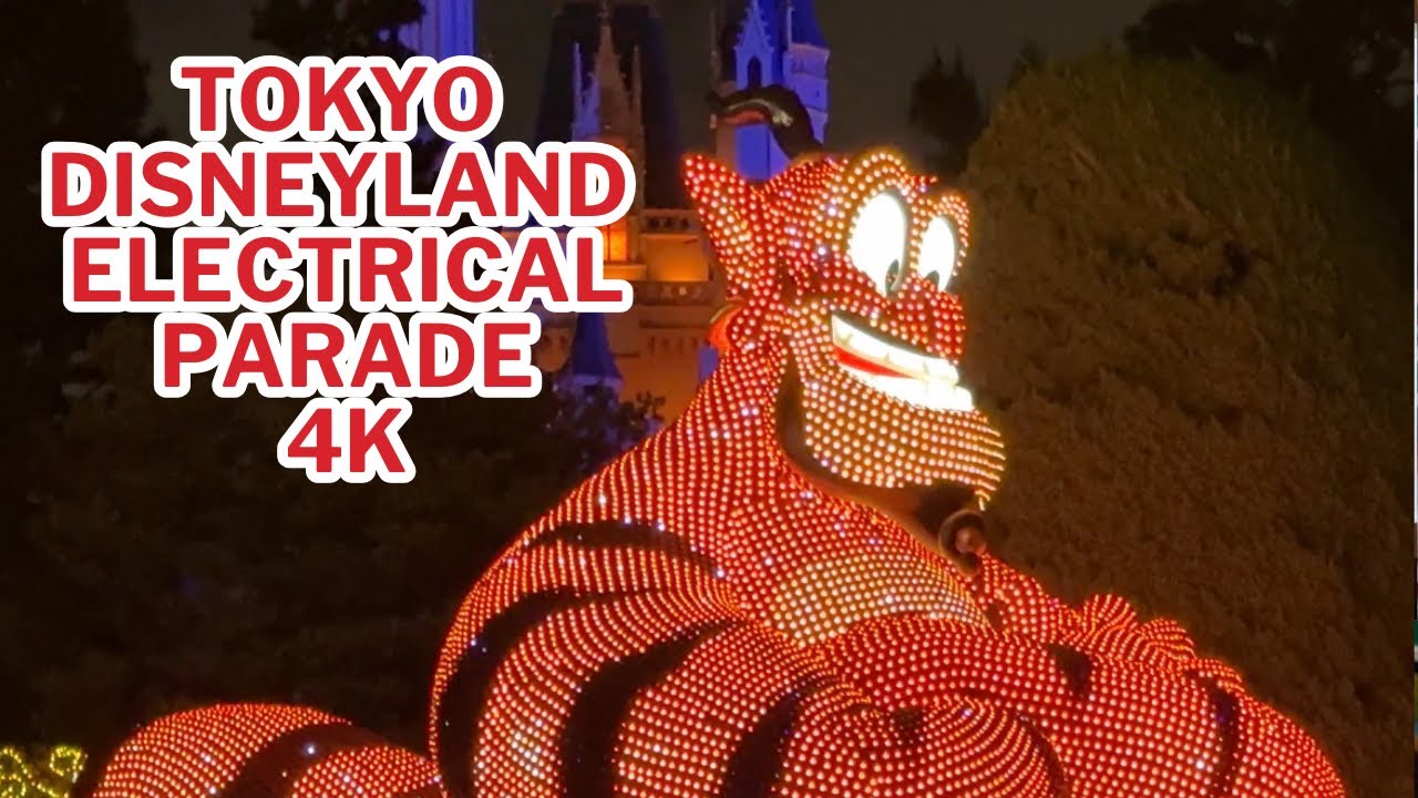 Tokyo Disneyland Electrical Parade Dreamlights Full Show 4k