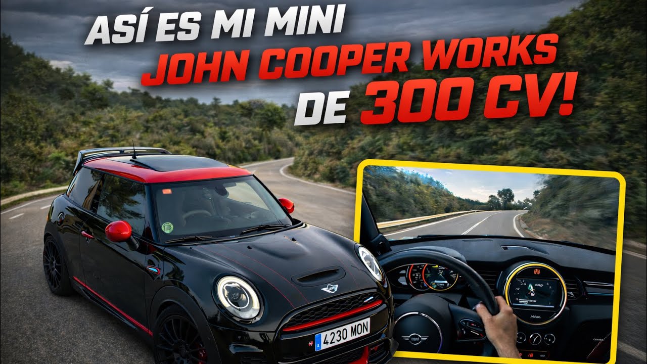 ¡ASÍ ES MI MINI JCW DE 300CV! 