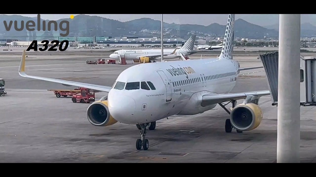 Vueling Airbus A320 🇪🇸 Barcelona BCN - Granada GRX 🇪🇸 [FULL FLIGHT REPORT]
