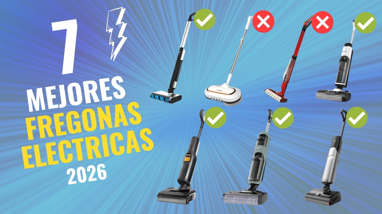 😱 Las 7 Mejores Fregonas Eléctricas de 2026 Calidad-Precio en Amazon ✅ NO COMPRES UNA SIN VER ESTO 🔥