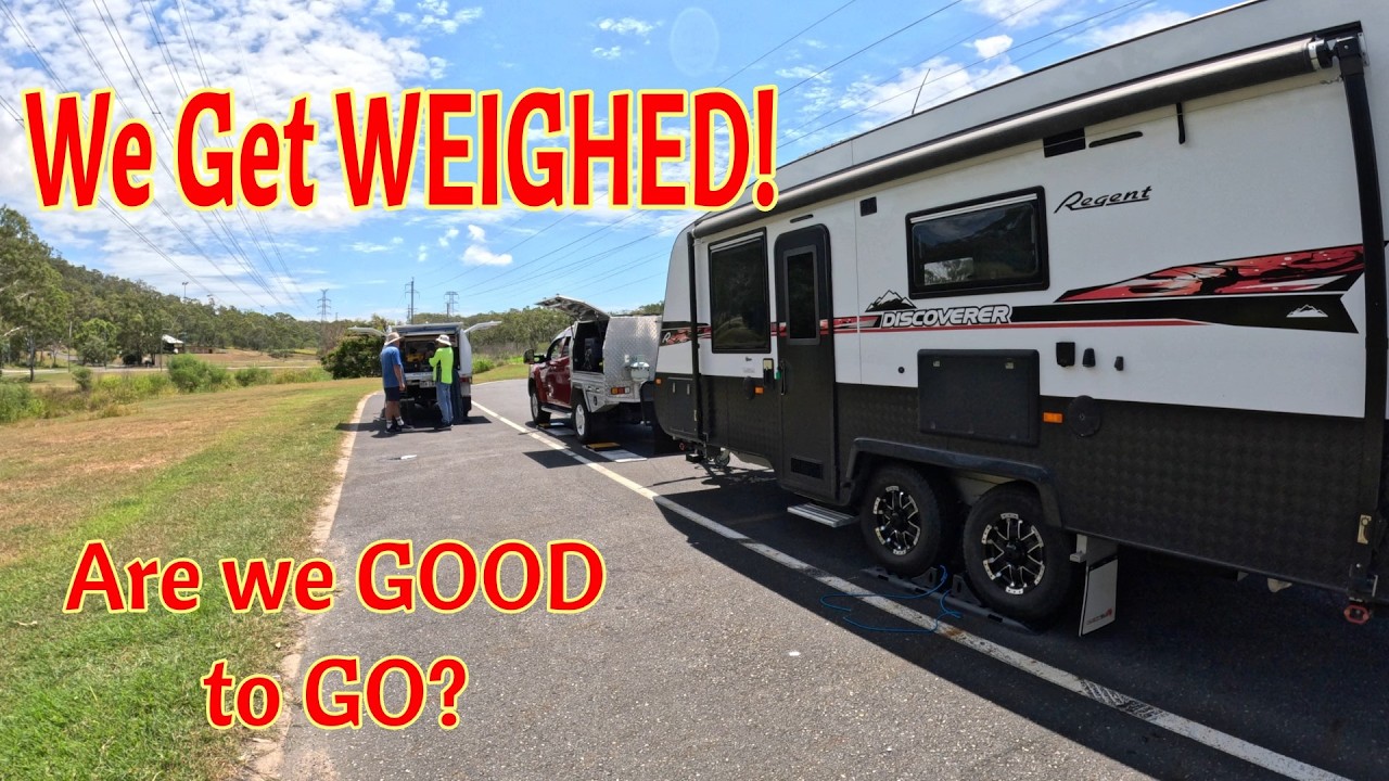 We Get WEIGHED! Are we Good to GO? (Travelling Australia)