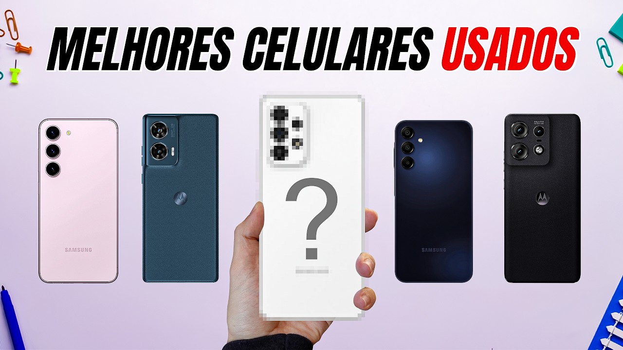 CELULARES USADOS que ainda VALEM a PENA em 2026!