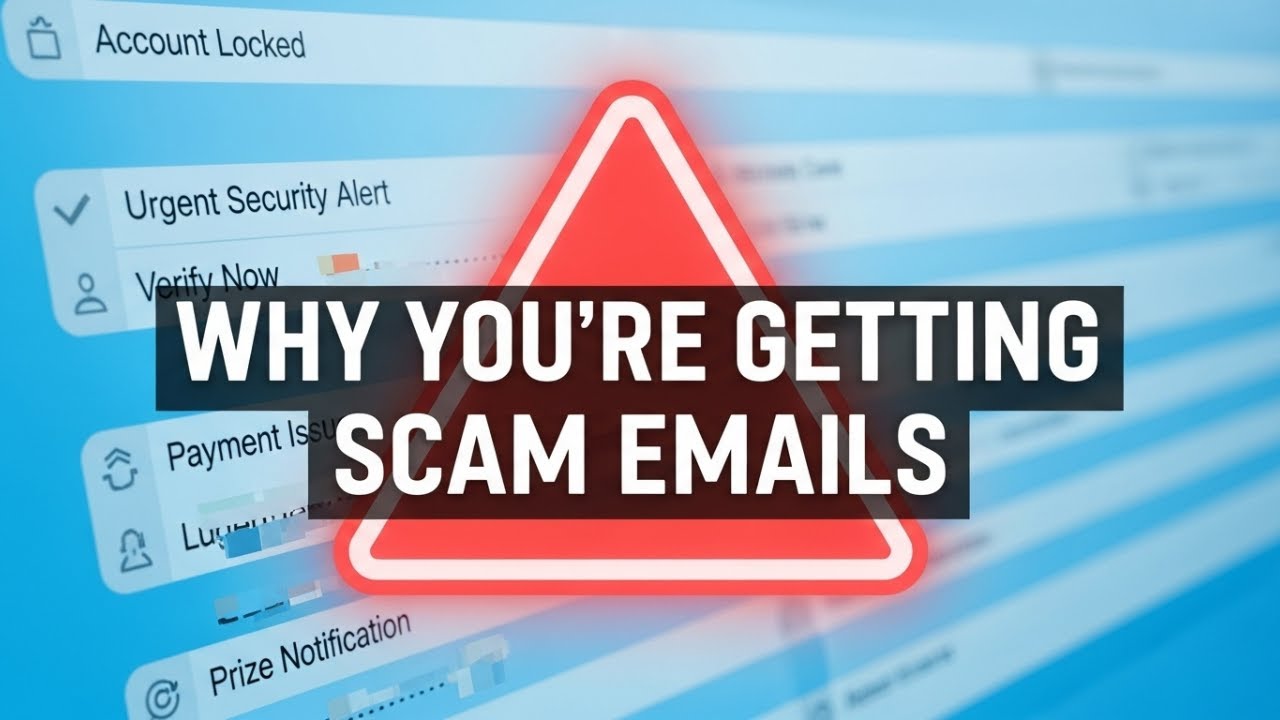 Why You&rsquo;re Getting SCAM Emails in 2025 (And How to Stop Them)