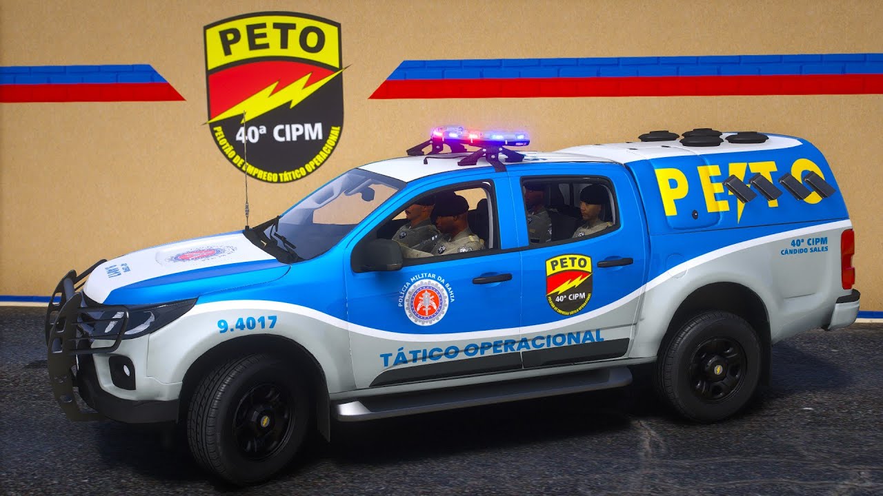 ABORDAGEM PETO PELOTÃO DE EMPREGO TÁTICO OPERACIONAL | PMBA | GTA 5 POLICIAL