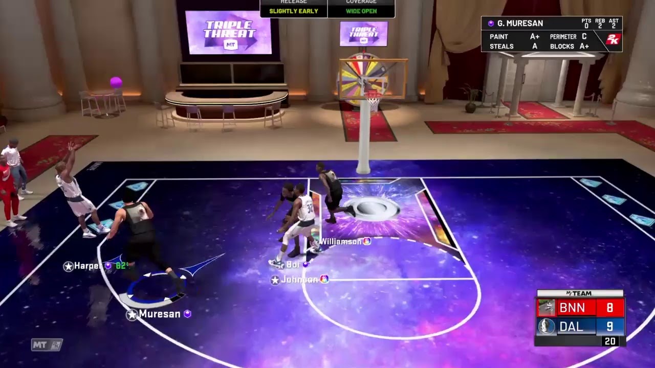 Galaxy Opal Snipes!! NBA  2K20 MyTeam LIVE (22 Days Total Playtime)