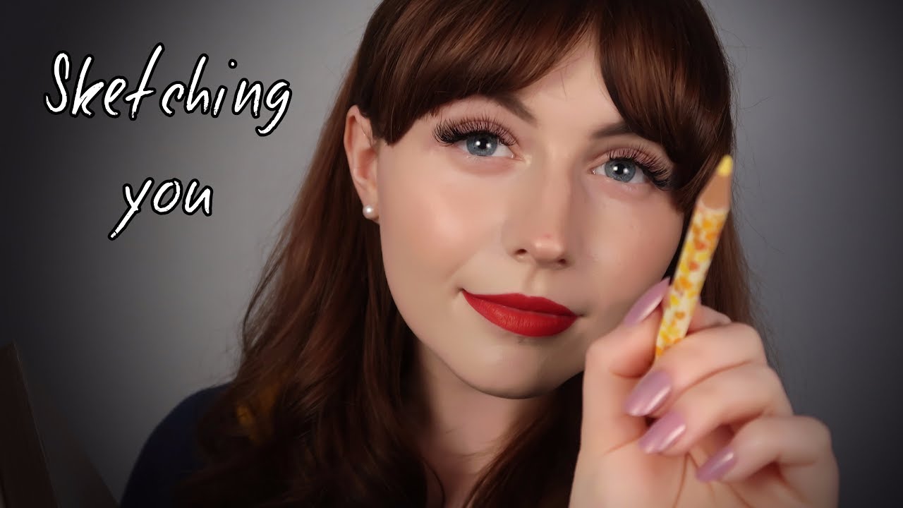 [ASMR] Artist Sketches You - Personal Attention, Pencil sounds