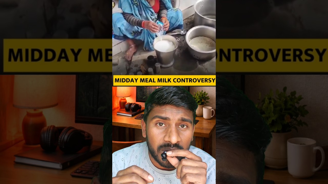 Midday Meal Milk Controversy 😭