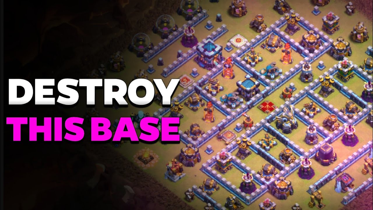 How to Three Star Popular Th13 Island Base | Th13 Best Attack Strategies