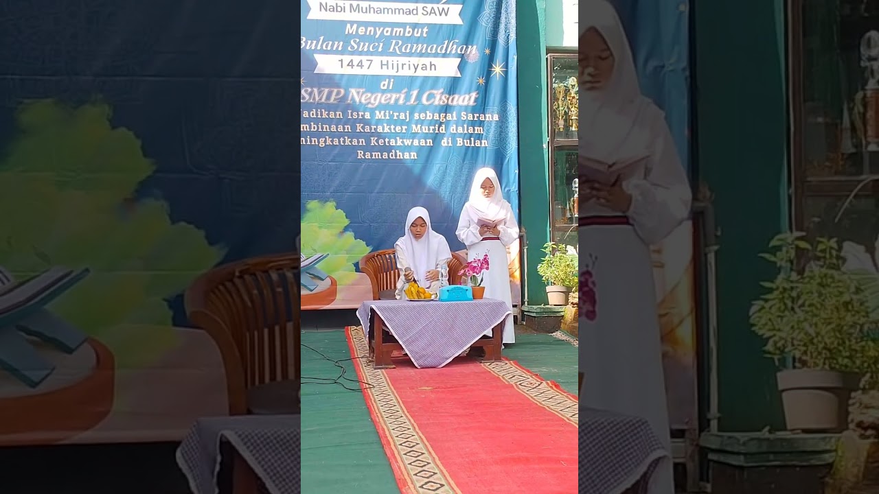 Qori Juara Provinsi, Ketua OSIS SMP NEGERI 1 CISAAT 2025-2026
