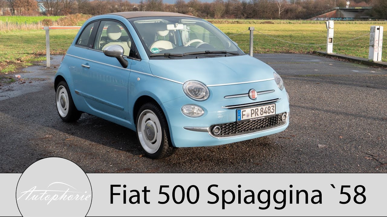 Fiat 500 Spiaggina `58 Fahrbericht / Wie viel mehr RETRO kann man in Auto packen? - Autophorie