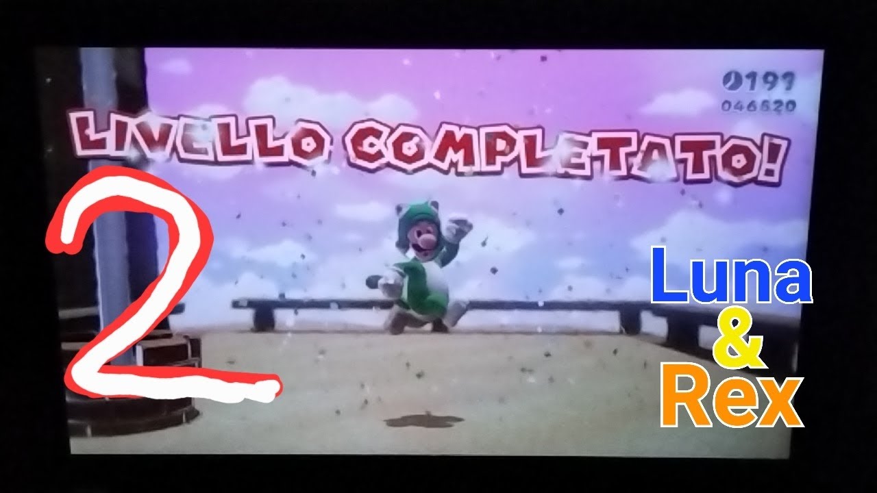 Luna & Rex gaming Super Mario 3D World episodio 2🦖🦕🎮🍄😺😸