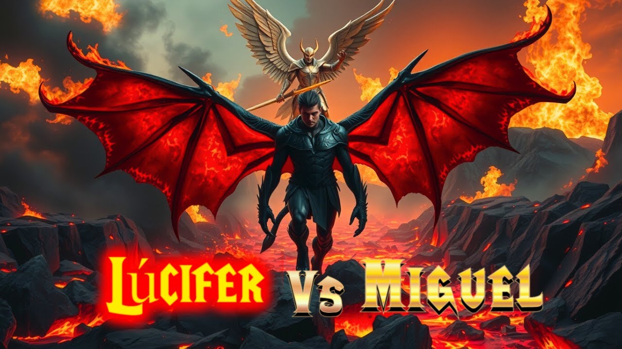 O Dia em que DEUS Salvou Lúcifer do Anjo Miguel.
