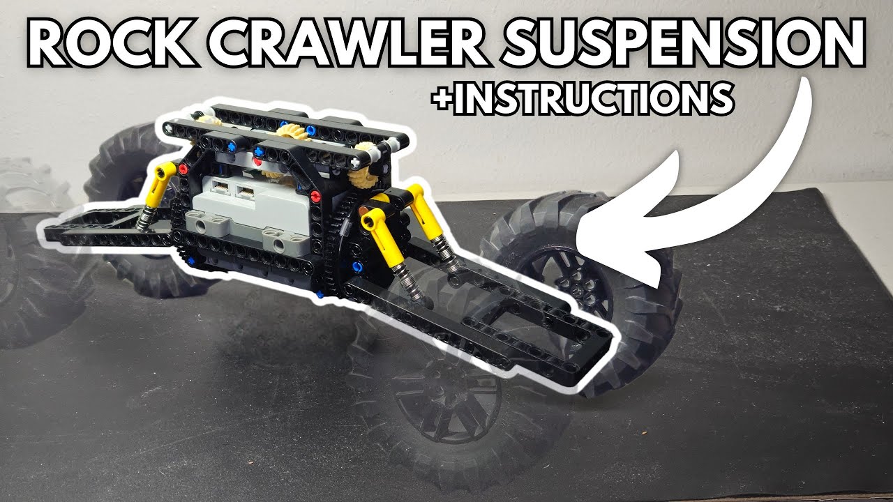 Simple Rock Crawler Suspension | Lego Technic