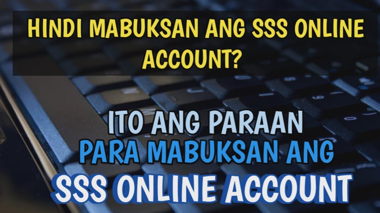 Paano mag log in sa SSS online kung nakalimutan ang user id at password or na locked | SSS online