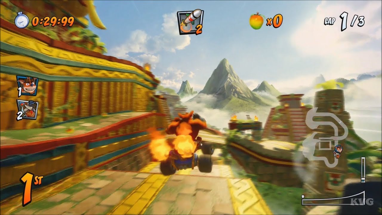 Crash Team Racing Nitro-Fueled - Crunch Gameplay (PS4 HD) [1080p60FPS]