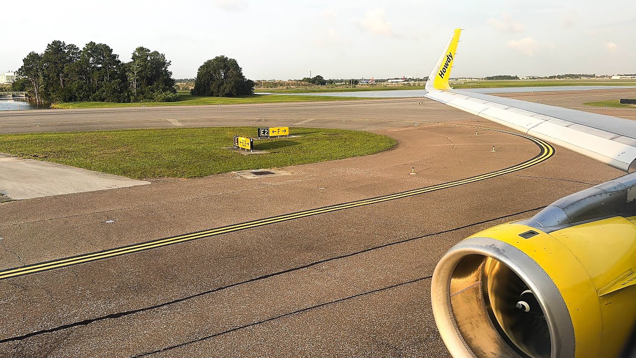 4K | ENGINE BUZZ! Spirit Airlines A320 Takeoff From Orlando International Airport