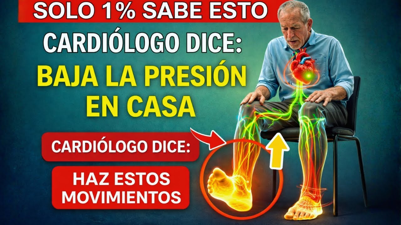 El Secreto Está en las Piernas: 6 Formas REALES de Bajar la Presión Arterial en Casa