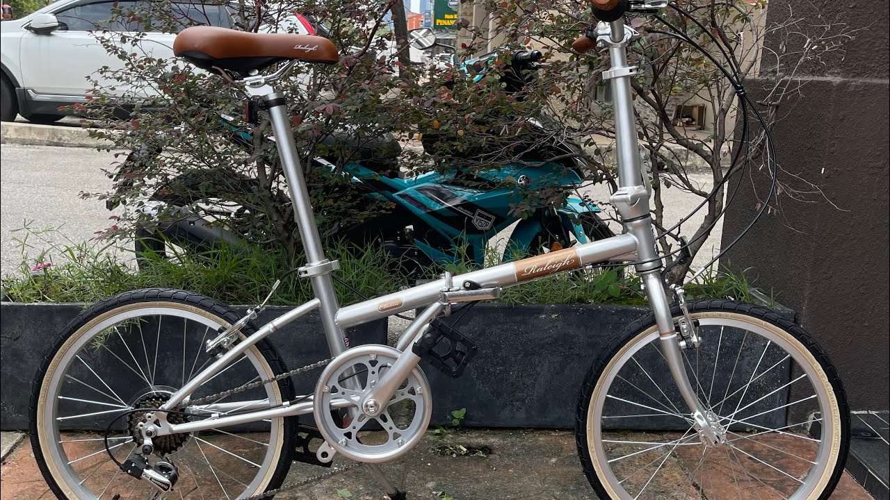 Review Raleigh Classic 7speeds Folding Bicycle (Malaysia)