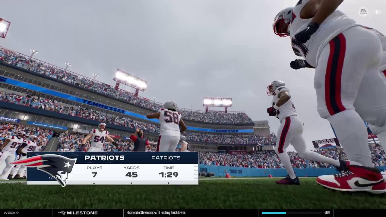 Patriots 🆚 Titans