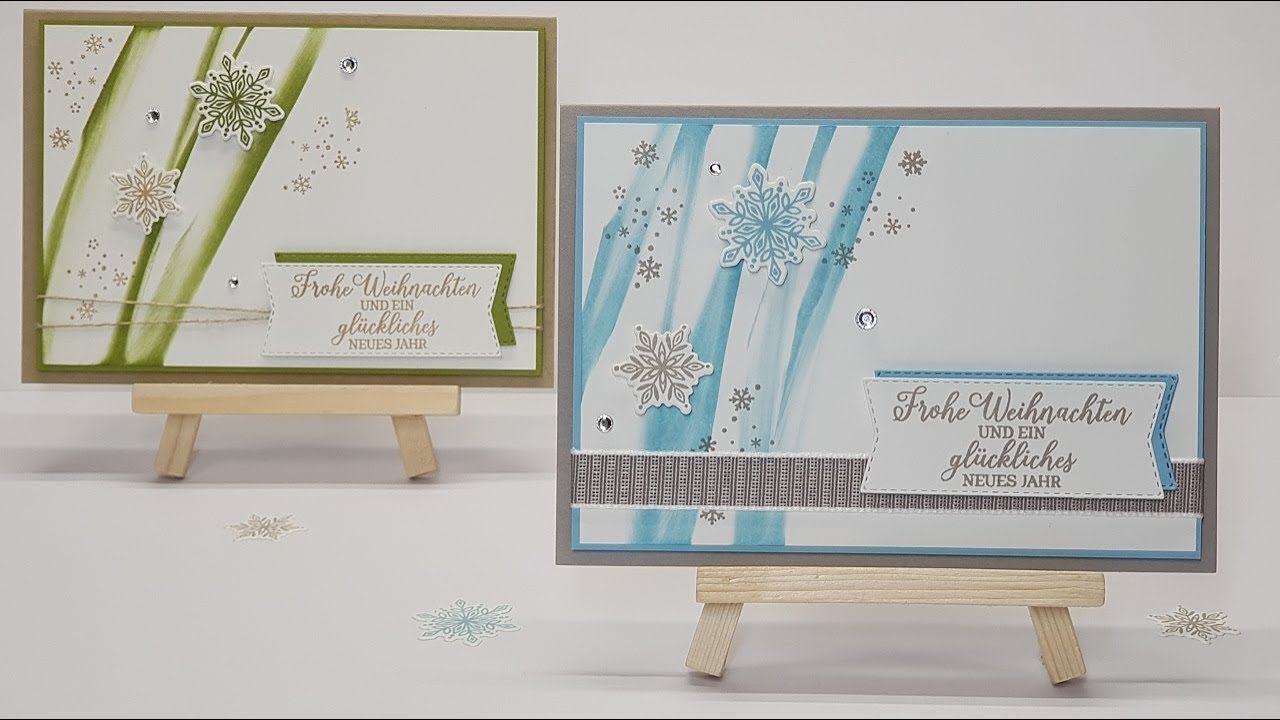 Anleitung: Weihnachtskarte / Christmascard │Stampin'Up®