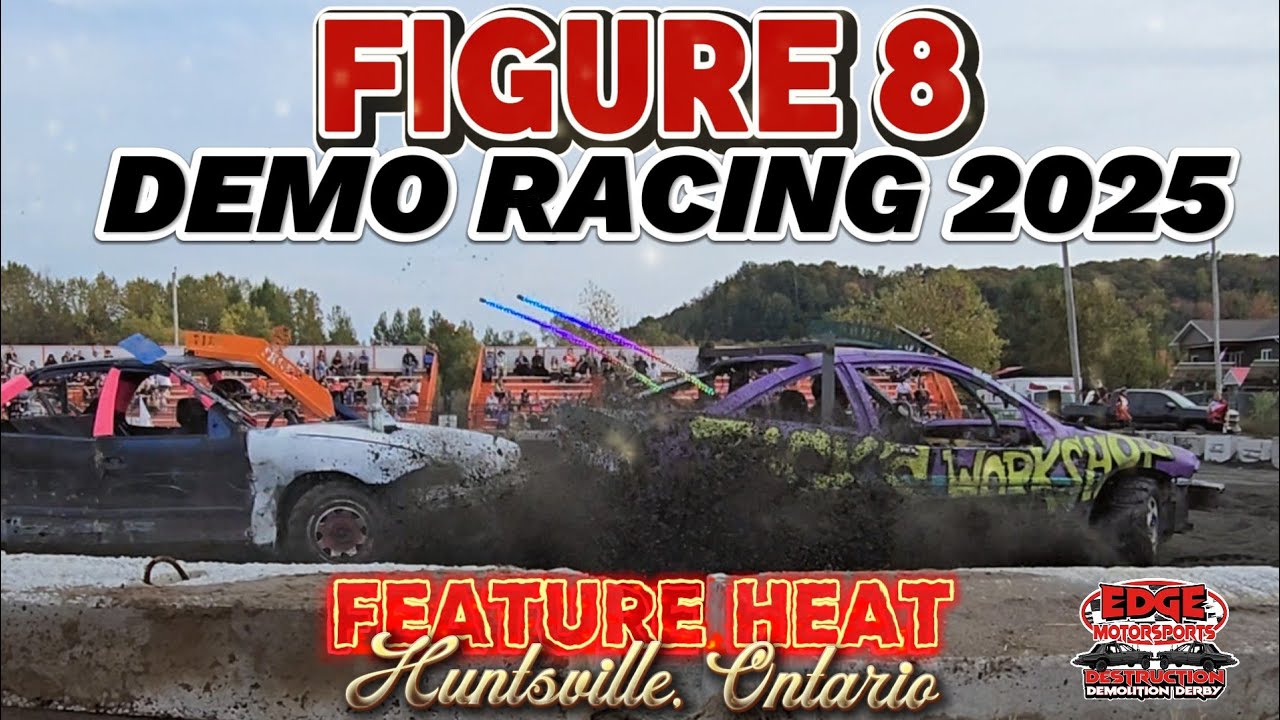 Huntsville 2025 Feature Figure 8 Demo Racing - Hosted by Edge Motorsports 