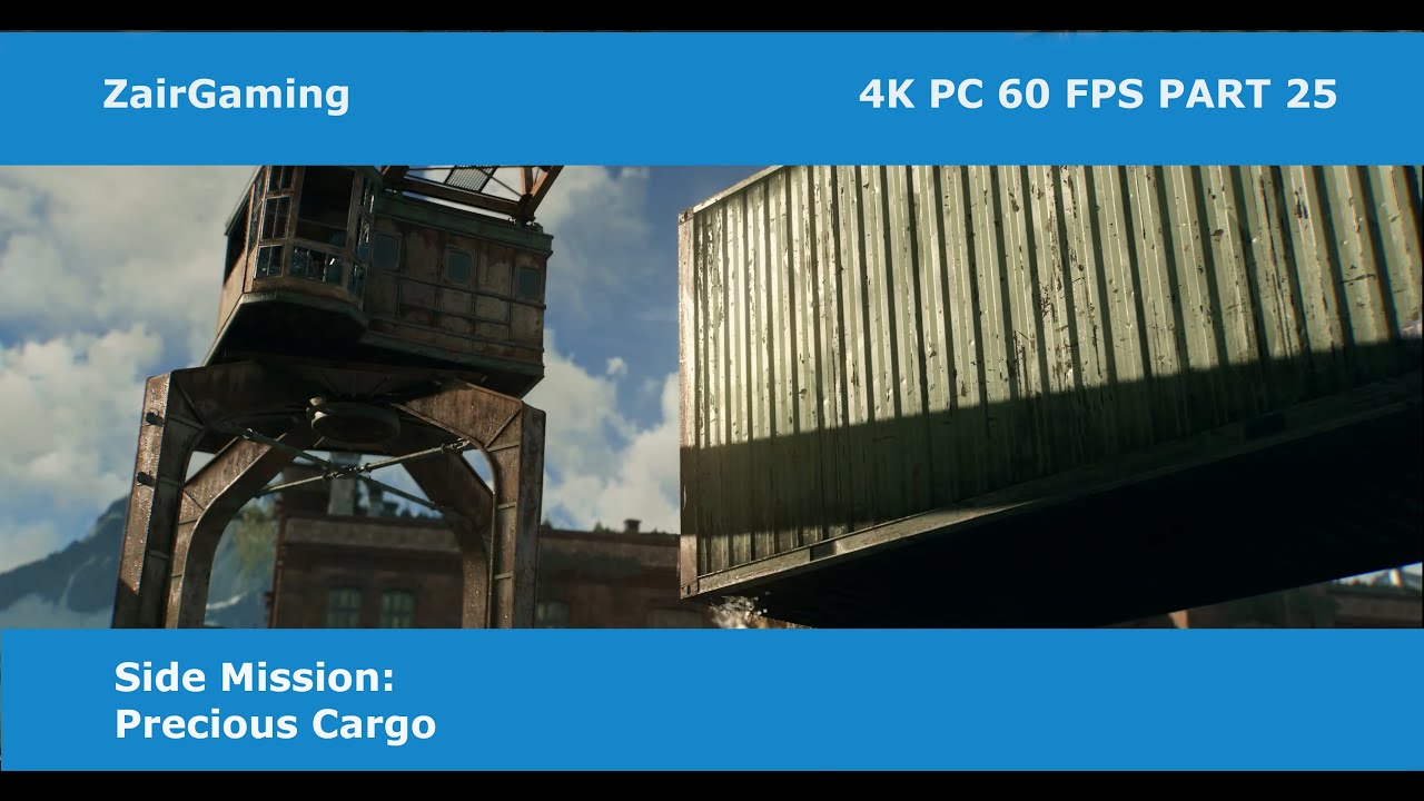 Dying Light The Beast PC 4K Fishing sunken container . Part 25