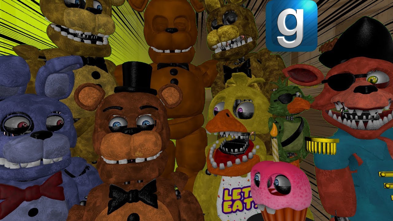 GMOD FNAF | Withered's origins Part 1