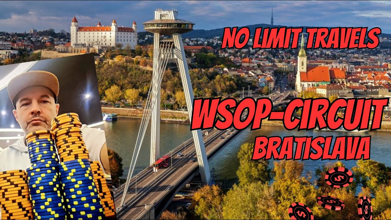 🎲 WSOP-C  Братислава – покер в Словакия еп.1 | No Limit Travels