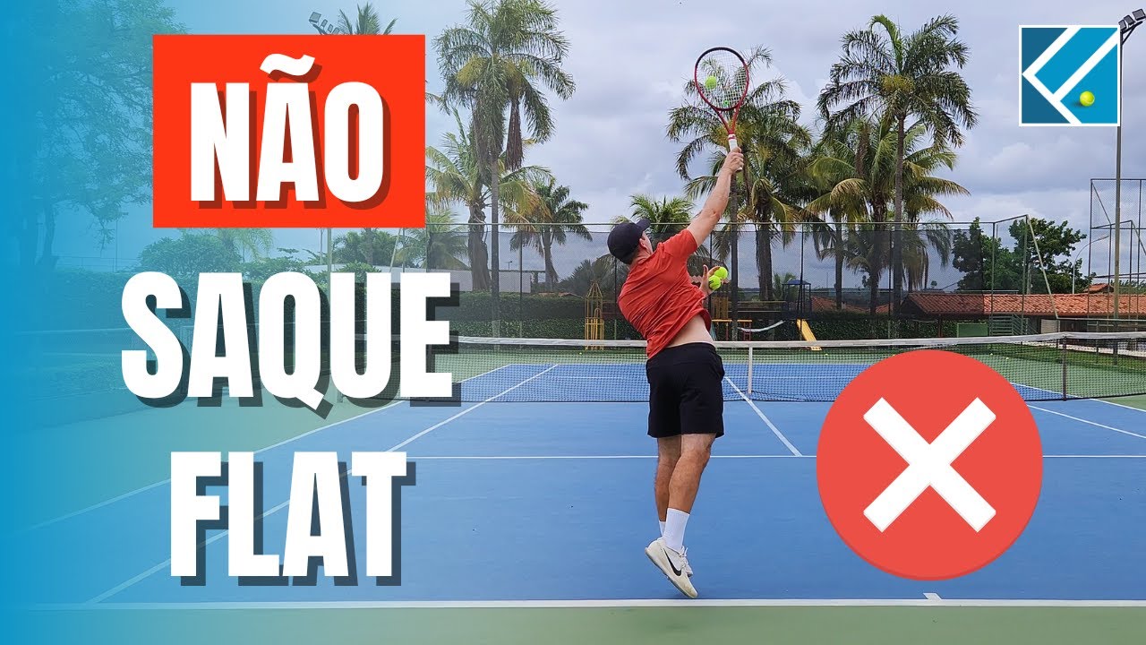 NÃO SAQUE FLAT NO TÊNIS (use isso no lugar)   |    Falasca Tennis
