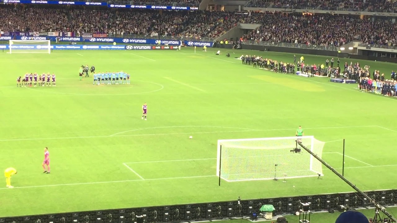 Perth glory vs Sydney Fc- Grand final 2019 Penalty shoot out.