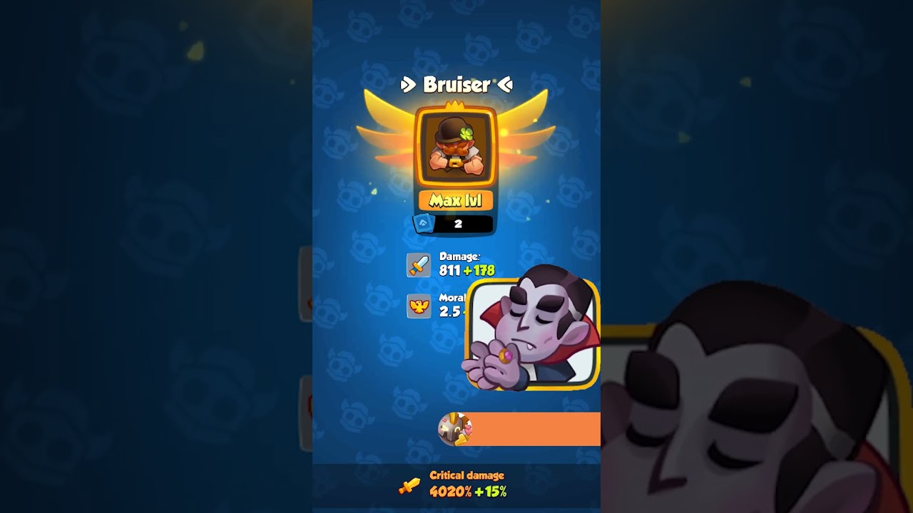 задирой, Bruiser, 건달(브루져) Max Upgrade Co-op - Rush Royale Unique Shorts
