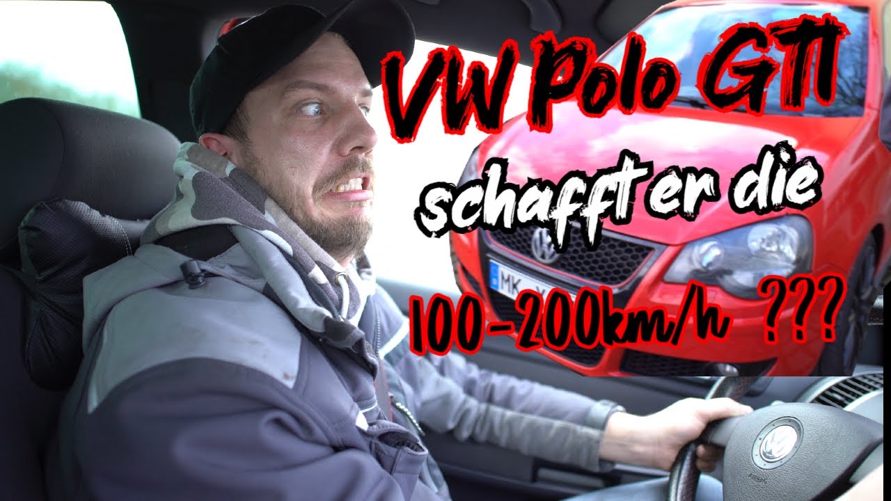 Bimmer-Schmiede — VW Polo 9n3 GTI 1,8T 100-200Kmh mit Dragy. Wir Messen den Kraftzwerg!!!
