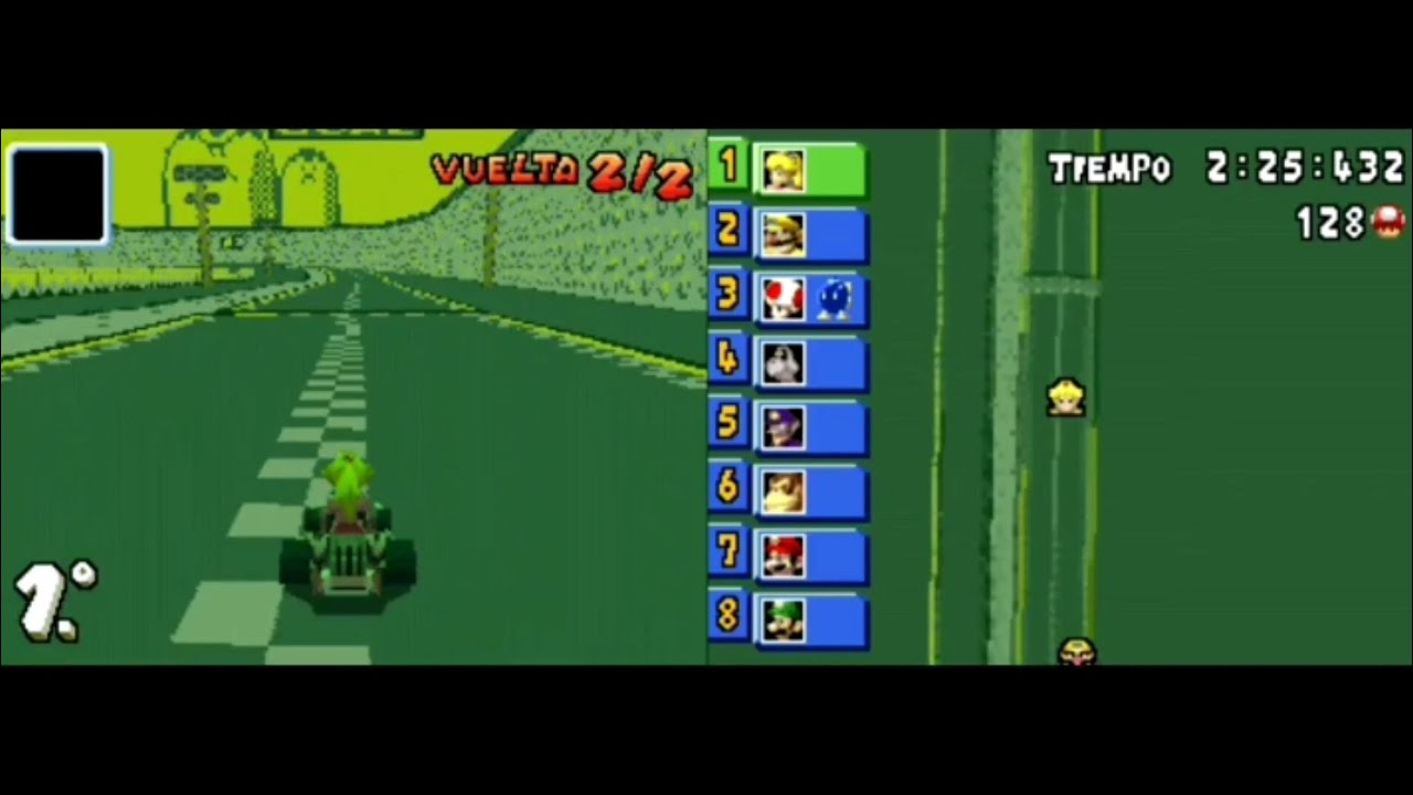 Mario Kart DS CTGP Nitro - Circuito Nº 2 Monocrodrono