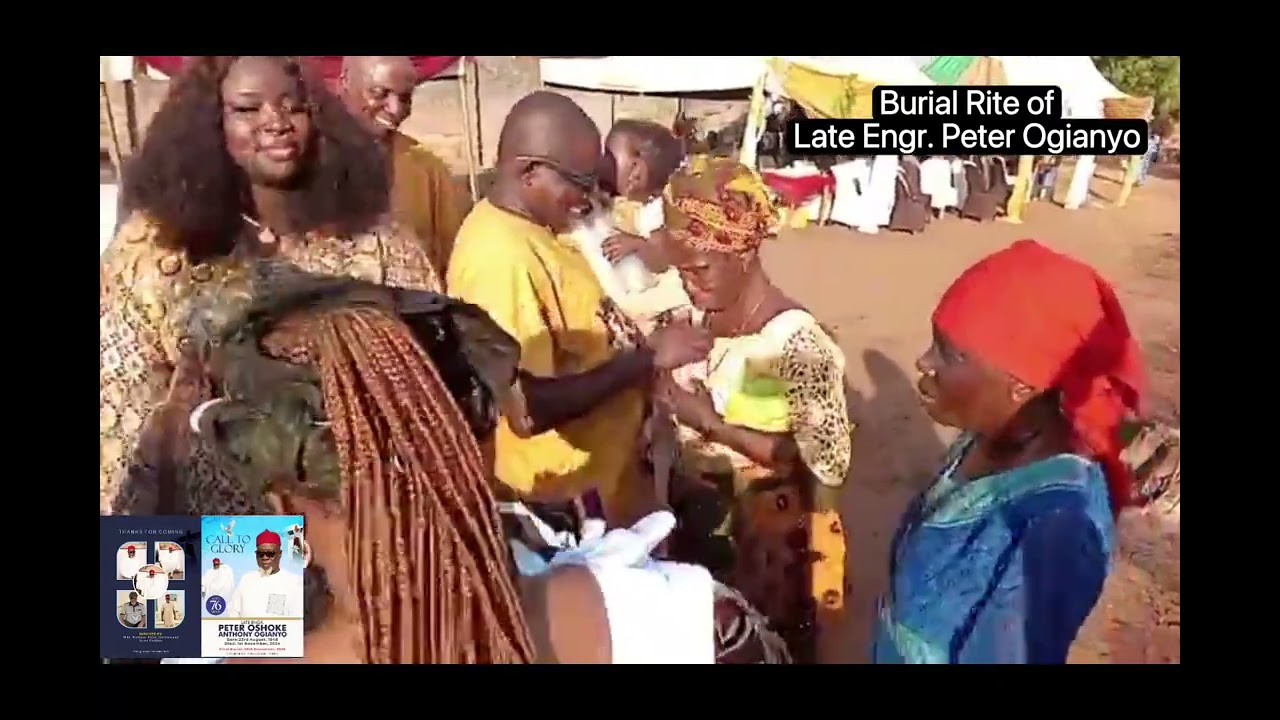 Andrew Ugabi Jnr. Live performance in P.O.A final burial 2025