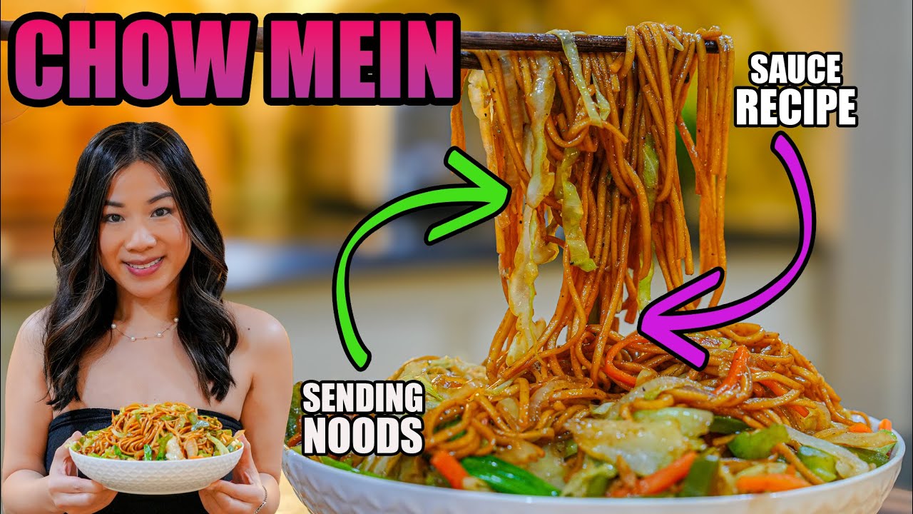 How to make Perfect Chow Mein at home like a chef! 🍜